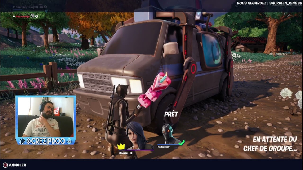 Crezip - [FR] Fortnite - Point de sieste alors ...