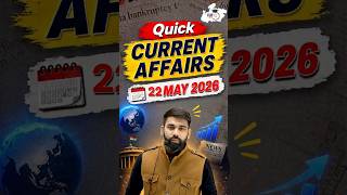 22 May 2026 Quick Current Affairs for MPPSC Aspirants| By Gaurav Sir #mppsccurrentaffairs #studyiq
