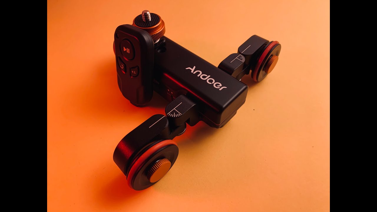 Andoer Motorized  Slider | Camera-dolly | Unboxing and Review | 2022 | 4K