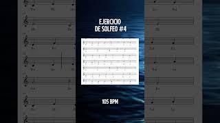 Ejercicio de Solfeo No.4 #lecturamusical #musica #solfeo