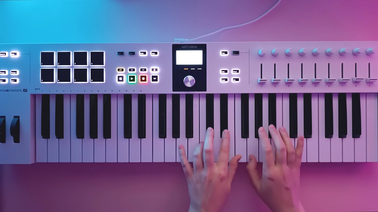 Robert Miles - Children (Cover) Eurodance | Dream House Music | Arturia KeyLab Essential mk3