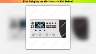 M-VAVE MK-300 Multi-Function Guitar/Bass Effector Pedal | 300s Looper+128 Drum Neural Modeling