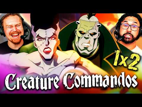 Thumbnail for CREATURE COMMANDOS Episode 2 REACTION!! 1x02 Breakdown & Review | James Gunn DC STUDIOS | HBO MAX