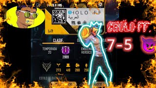 TRAP DE 7-5 DOMIDIOS😈 /MODE CHOLO FF🇲🇽🔥/FREE FIRE HIGHLIGHT