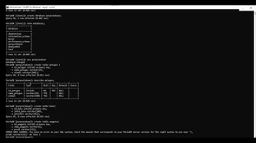 Tugas Basis Data membuat Database Perpustakaan menggunakan mysql