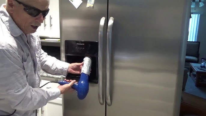 Refrigerator Repair - Replacing the Evaporator Drain Pan (Whirlpool Part #  W10614158) 