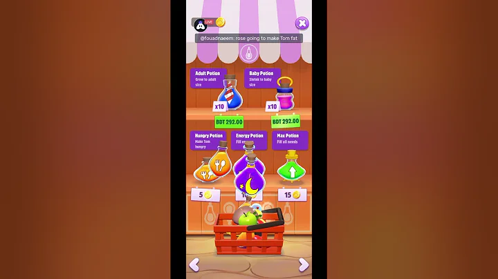 MY Talking Tom #shorts #live #trending #viraltom #funnycat #satisfying #mytalkingtom2 #tom #game