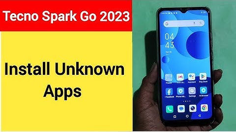 How to install unknown apps, install APK, Tecno Spark go 2023 me third party app install kaise karen