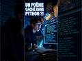 Un poème secret est caché dans chaque ordinateur qui a Python installé