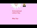 International Labour Day