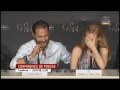 Tom Hardy at the press conference for Lawless in Cannes