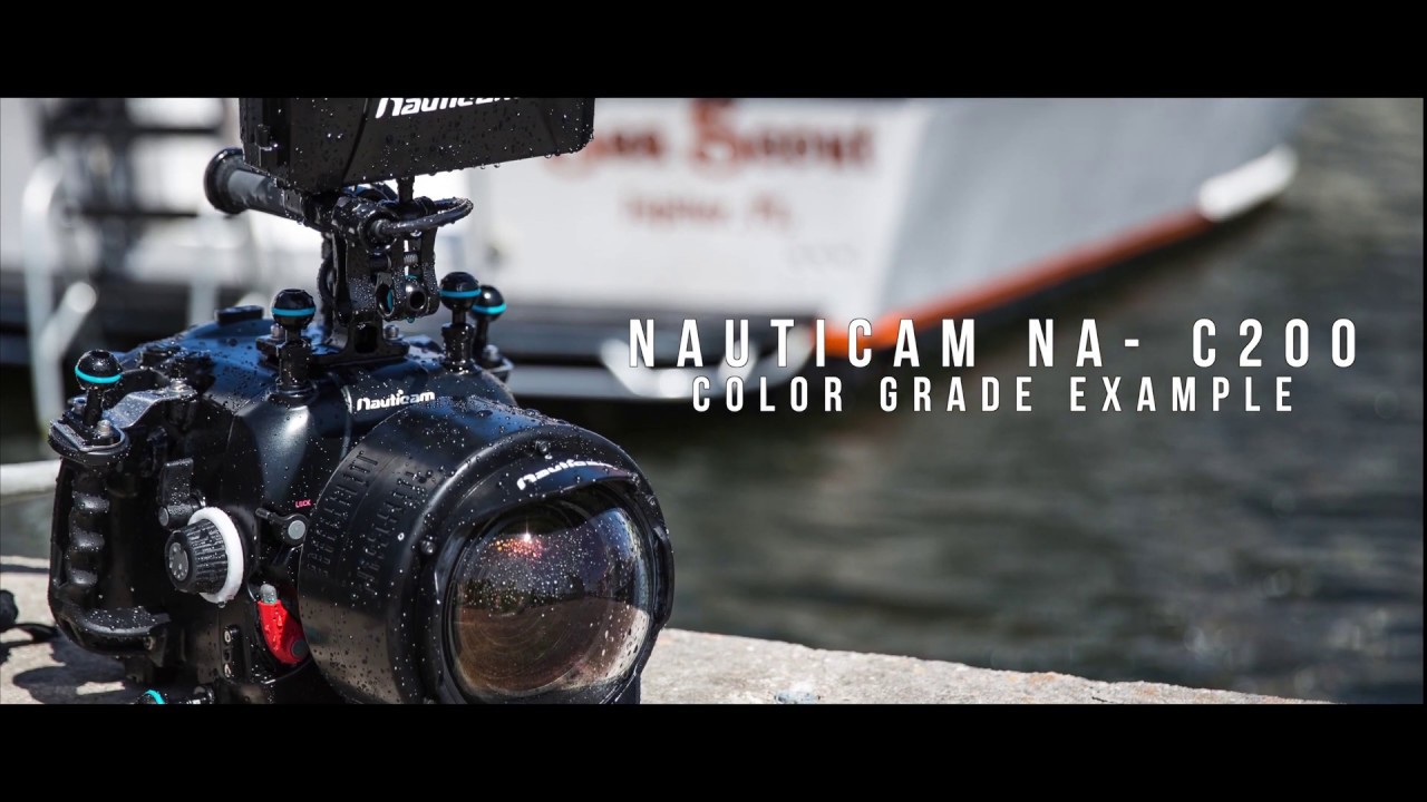 Nauticam NA C200 & Canon C200 Underwater Color Grading Test Footage