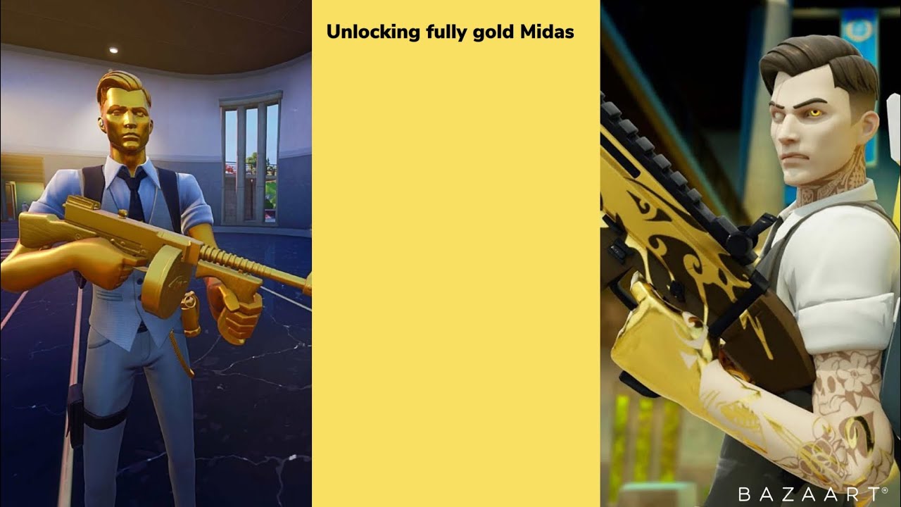 Unlocking full gold midas