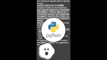 pytest: assert almost equal #shorts