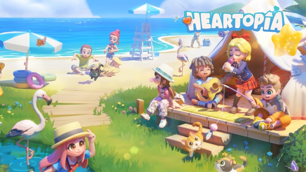 Lets Play Heartopia  II   intro and  CAS Part 1