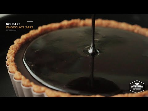 노오븐 생초콜릿 타르트 만들기 : No-Bake Nama Chocolate <strong>Tart</strong> <strong>Recipe</strong> | Cooking tree