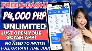 PAANO KUMITA NG P4,000 PESOS PER DAY SA GCASH NG WALANG PUHUNAN GAMIT LANG ANG PHONE! CLAIM FOR FREE