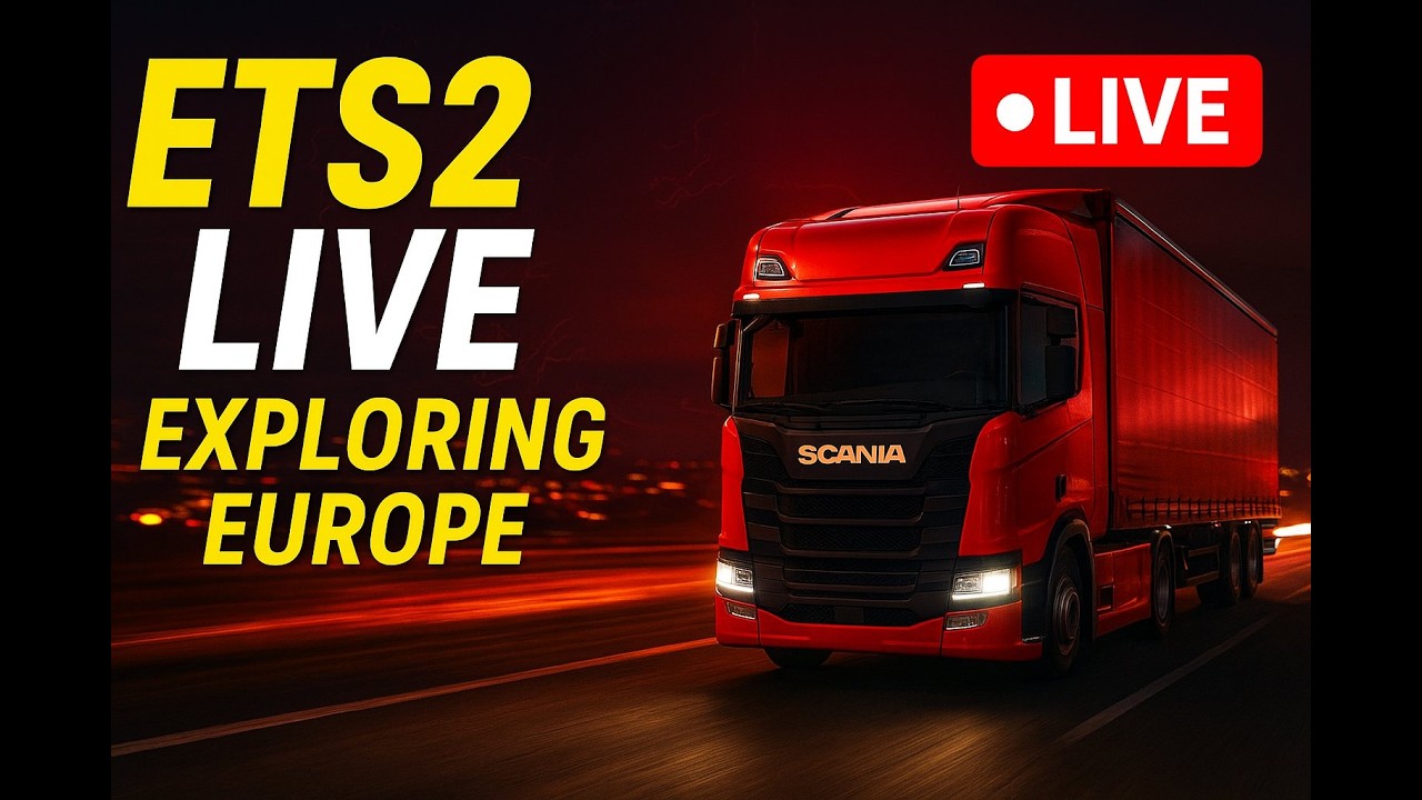 🔴 LIVE | ETS2 v1.58 Realistic Driving with Wheel 🚛