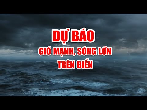 Tin dự báo gió mạnh, sóng lớn trên biển | PTQ