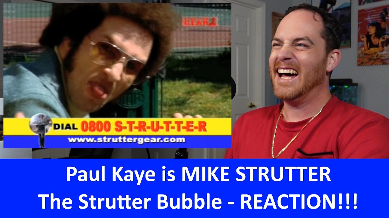 Strutterbubble American Reacts Paul Kaye is Mike Strutter - Struttergear: Strutter ...