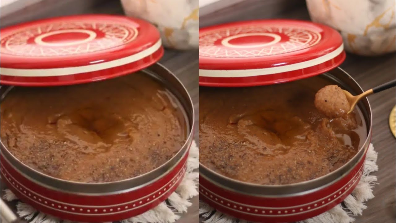 عصيدة التمر ( المحلى ) بطريقة سهلة ولذيذة ومقادير مضبوطة 👌✨ الشيف حصة