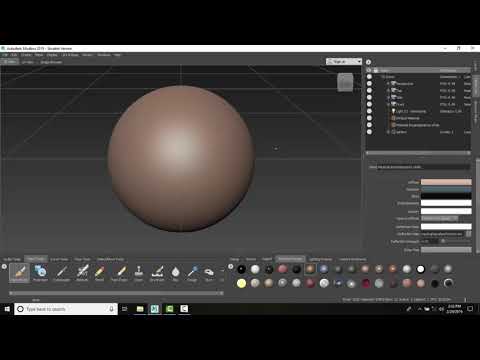 Mudbox 13 08 Materials Properties   Incandescence