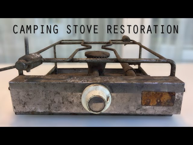 Old Cast Iron Gas Stove Restoration. - YouTube