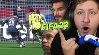 PRVNÍ ZÁPAS VE FIFA 22! feat. Henry a Beckham