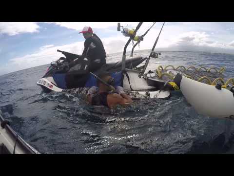 Maui Blue Ranger Kayak Fishing-"Operation Pole Recovery" - YouTube