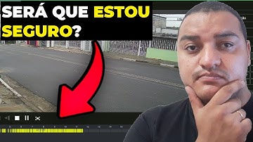 [CUIDADO] GRAVAR APENAS POR DETECÇÃO DE MOVIMENTO É SEGURO!? Câmera de segurança gravando por DM.