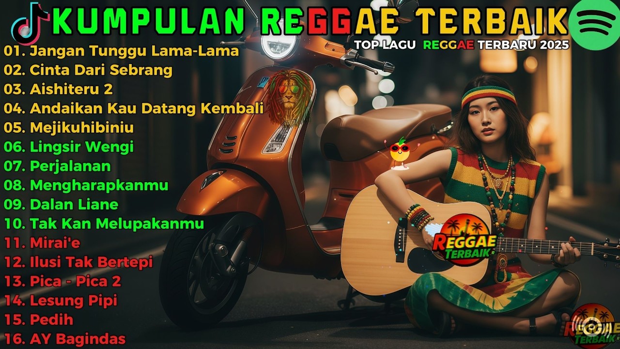 🌴🎧 Full Album Reggae Terbaru 2025 | Rege Rege Musik Santai untuk Santai & Healing