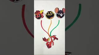 Nightmare Critters Poppy Playtime | Simon Smoke line challenges #poppyplaytime  #nightmarecritters