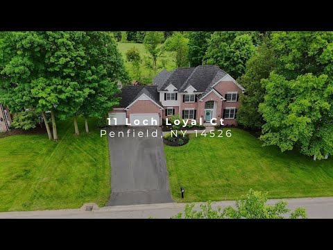 11 Loch Loyal Ct, Penfield, NY home video tour