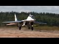 Spectacular VERTICAL Takeoff MiG-29/ Крутой взлет на МиГ-29 с полупетлей!