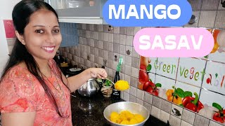 Naya Tarika Aammango Sasav Banane Ka Mango Sasav Mango Receipe आब ससव