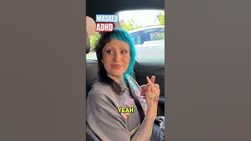 Masking vs Unmasking ADHD #adhdbrain #neurodivergent #adhd