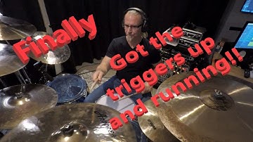 Vinnie Paul Triggers into the Ddrum DDTI - FINALLY