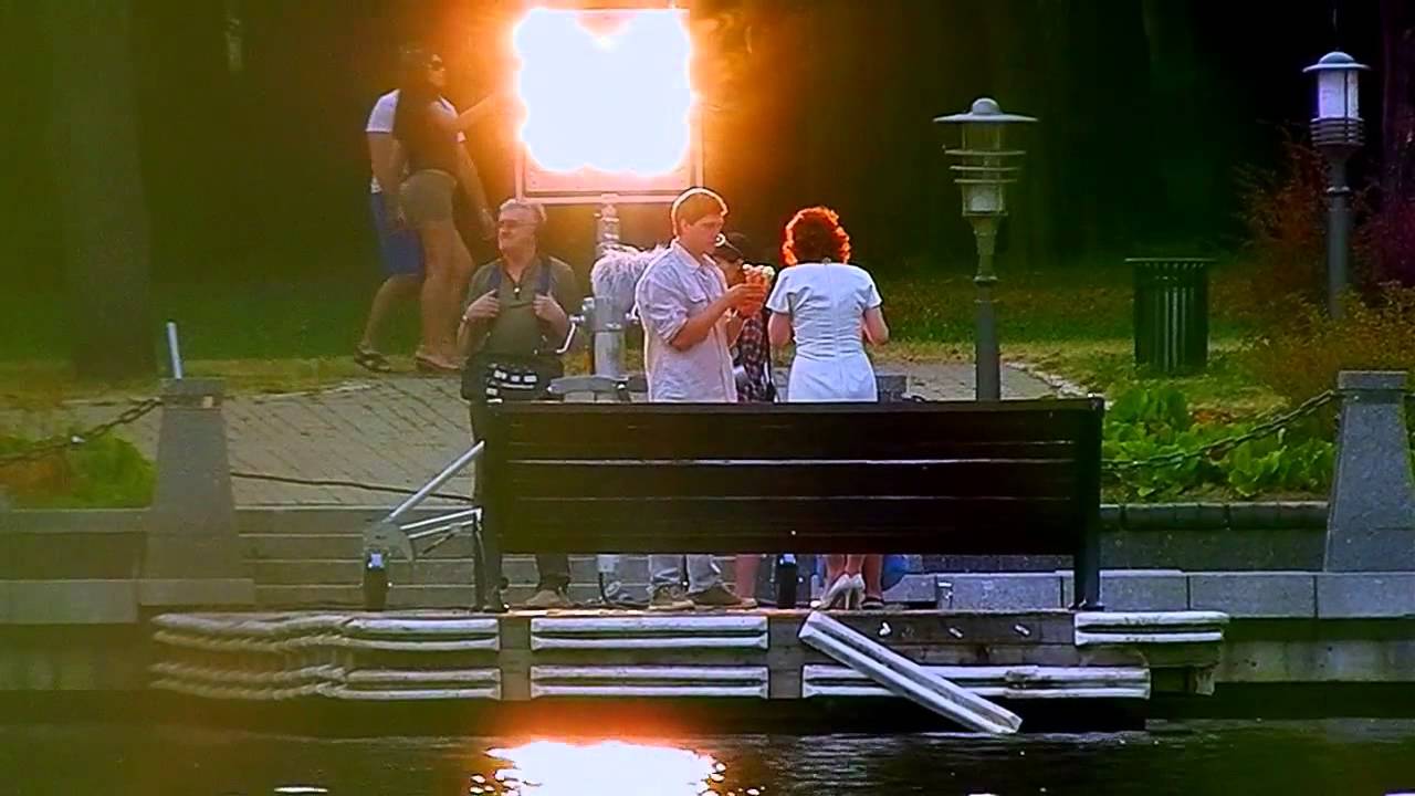 Как снимается кино. Съёмки фильма в Минске на Комсомольском озере ...