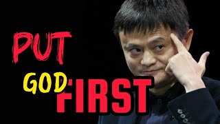 Details PUT GOD FIRST -  Inspired by Jack Ma Guide