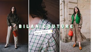 Bilan Couture - Mars 2024 📅