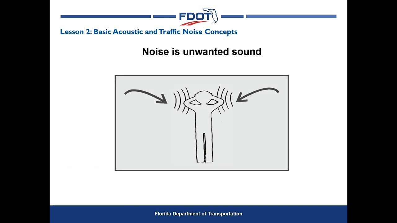 Basic Acoustic and Traffic Noise Concepts