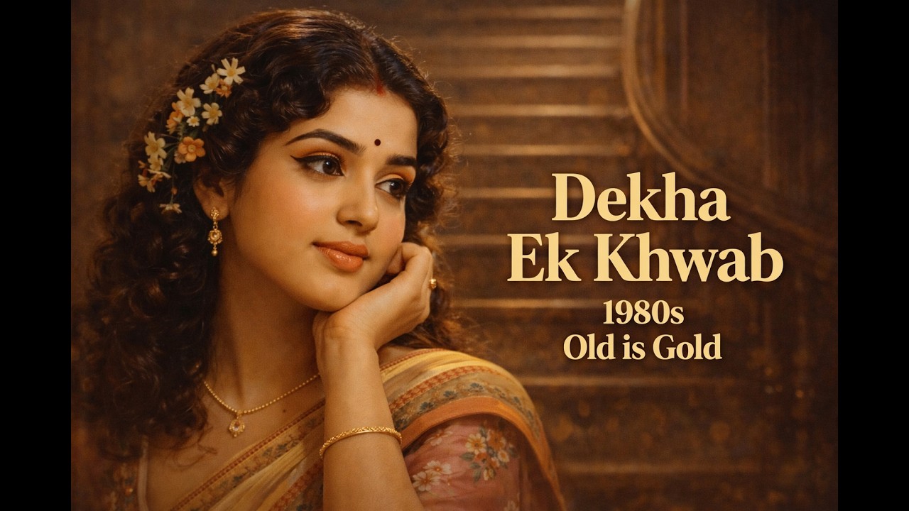 Dekha Ek Khwab – 1980s Old Is Gold | Classic Bollywood Romantic Song | Retro Love Vibes