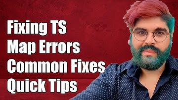Fixing TypeScript Map Compilation Errors: Common Issues and Solutions