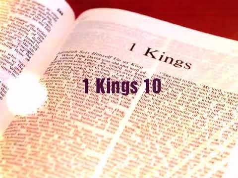 The Holy Bible - 1 Kings Chapter 10 ESV - YouTube