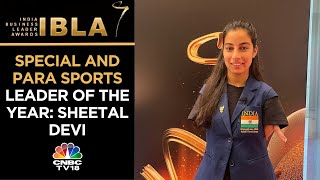 Sheetal Devi Receives The Award For Special And Para Sports Leader Of The Year | IBLA 2023