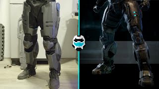 Building Halo Reach Spartan Armor - Legs