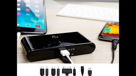 [Recensione] Caricabatterie d'emergenza dual USB ad alta potenza Kit 15.000mAh