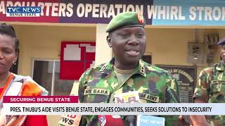 President Tinubu's Aide Visits Benue Communities, Seeks Solutions To Insecurity screenshot 5