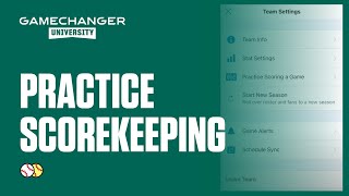 Practice Scorekeeping | GameChanger screenshot 1