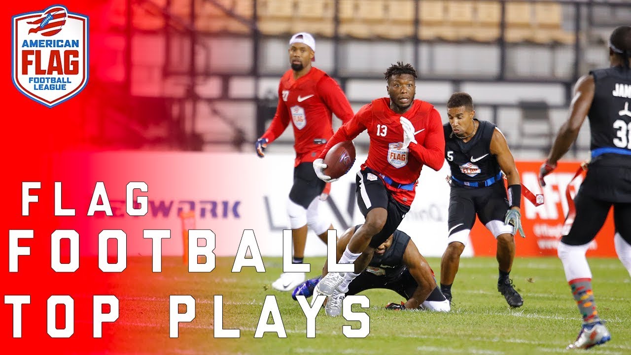 Flag Football Top Plays Michael Vick Ochocinco Nate Robinson And More Nfl Youtube